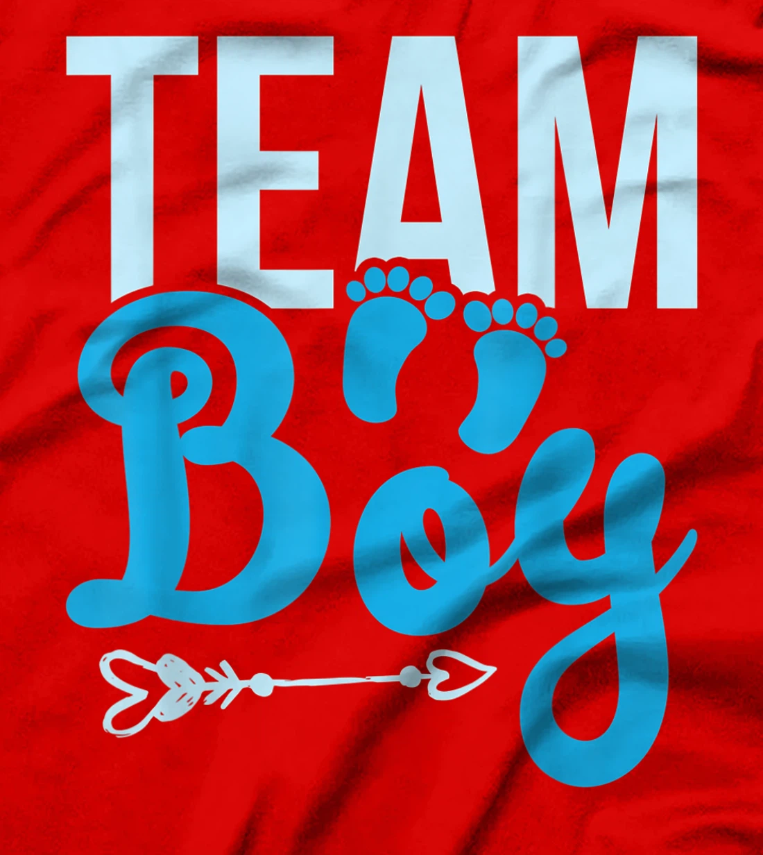 Team Boy Son Baby Gender Reveal T-Shirt