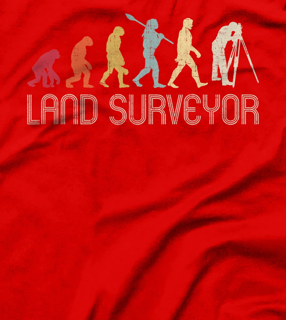 Land Surveyor evolution, funny land surveyor T-Shirt