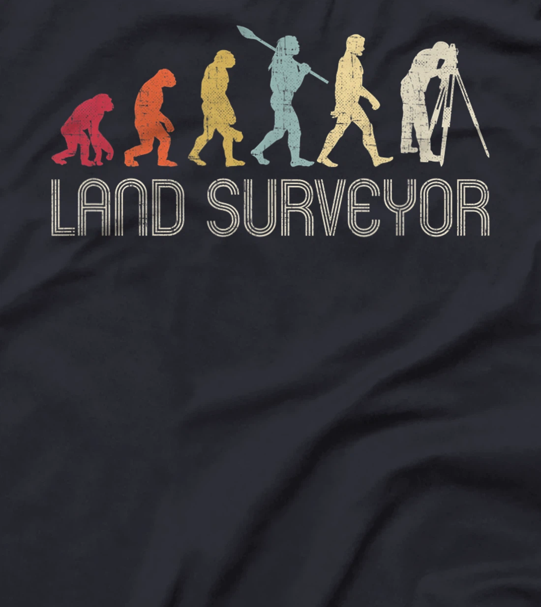 Land Surveyor evolution, funny land surveyor T-Shirt