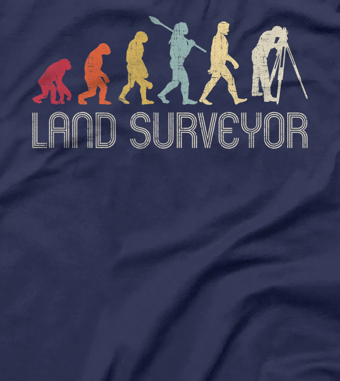 Land Surveyor evolution, funny land surveyor T-Shirt
