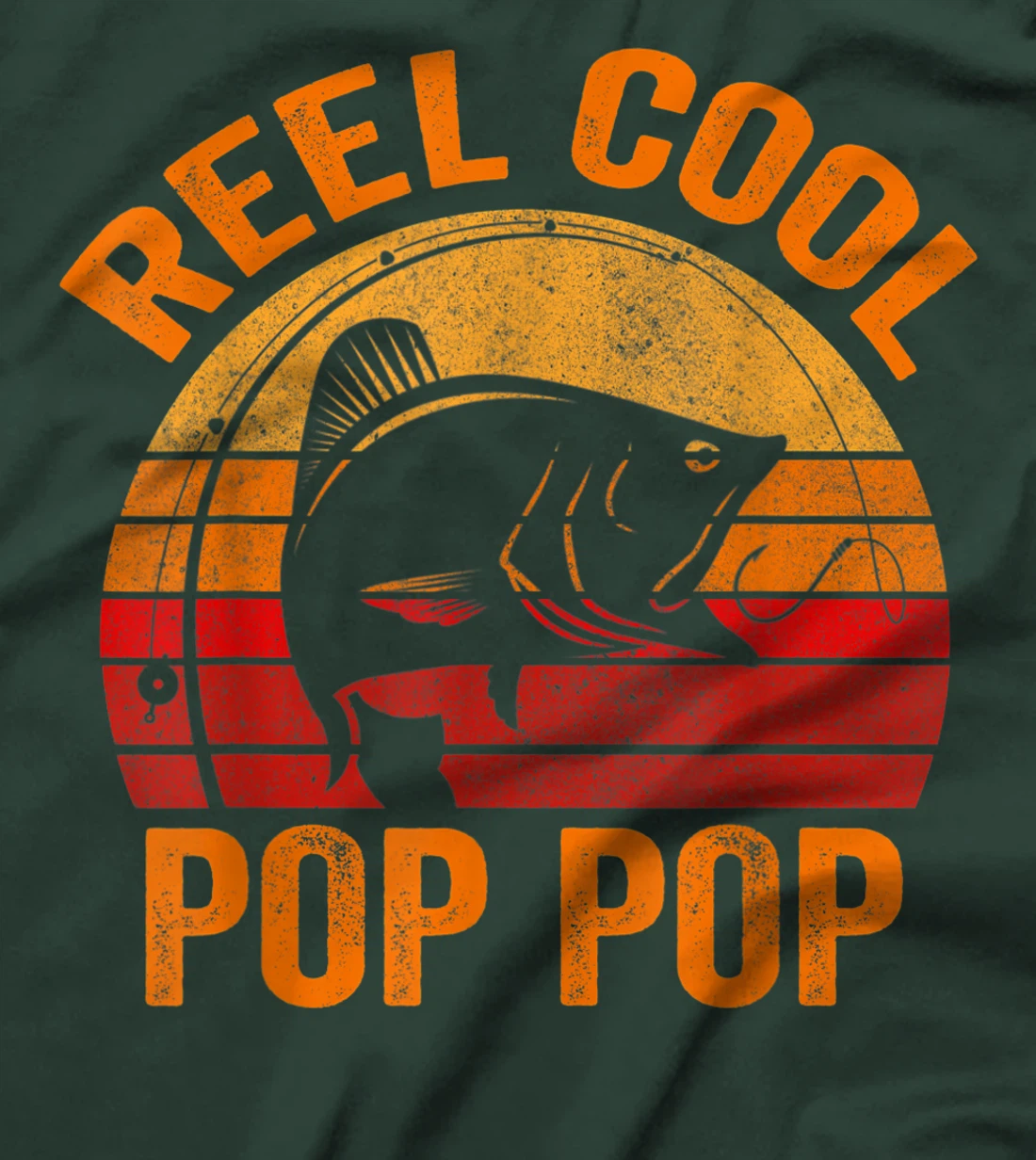 Reel Cool Pop Pop Shirt Pop Pop Fishing Shirt Reel Cool Pop T-Shirt