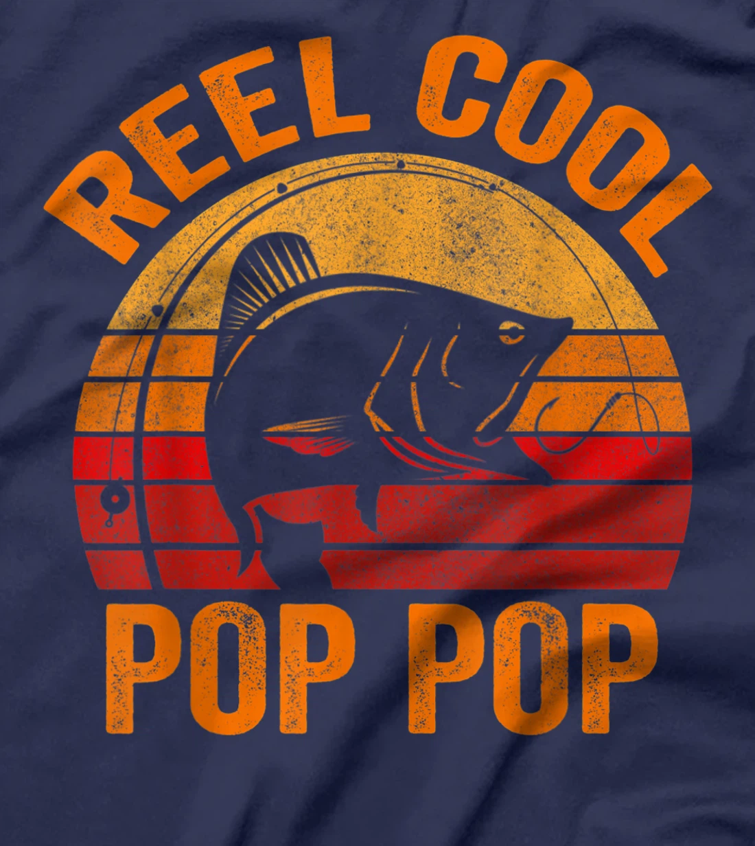 Reel Cool Pop Pop Shirt Pop Pop Fishing Shirt Reel Cool Pop T-Shirt