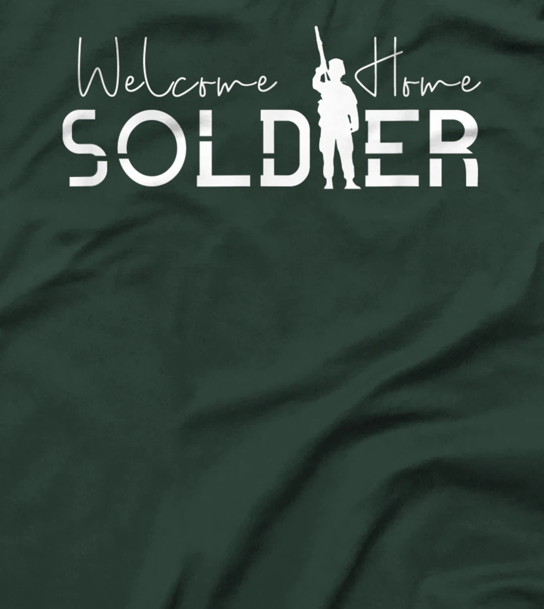Welcome Home Soldier Homecoming Military Deployment T-Shirt