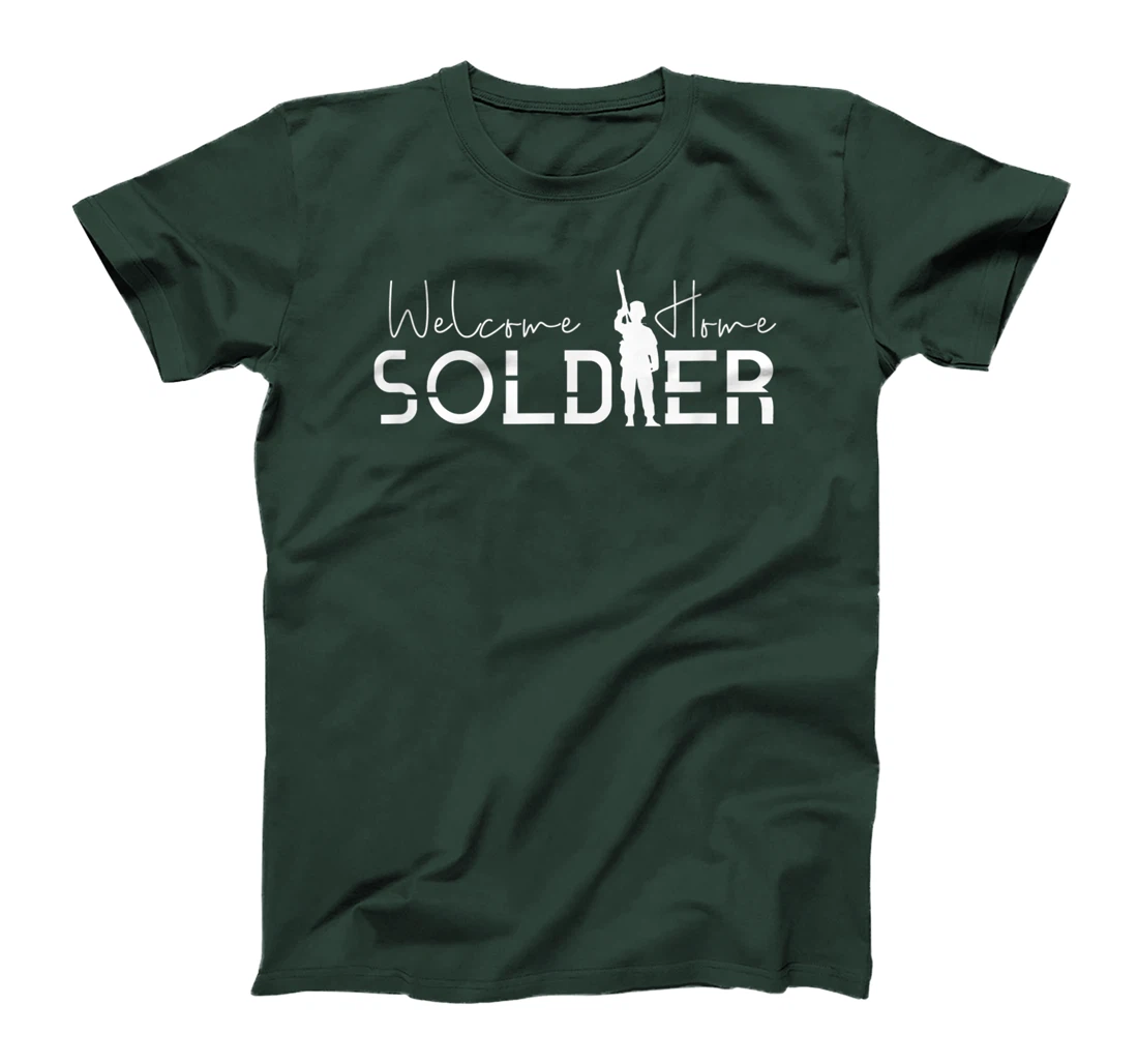 Welcome Home Soldier Homecoming Military Deployment T-Shirt
