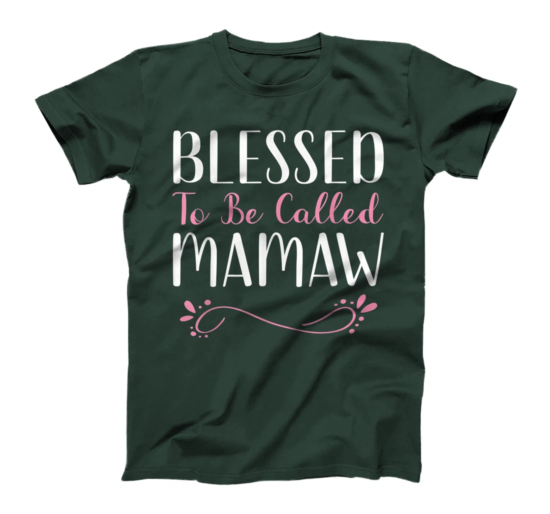 Blessed To Be Called Mamaw Cute Cool T-Shirt