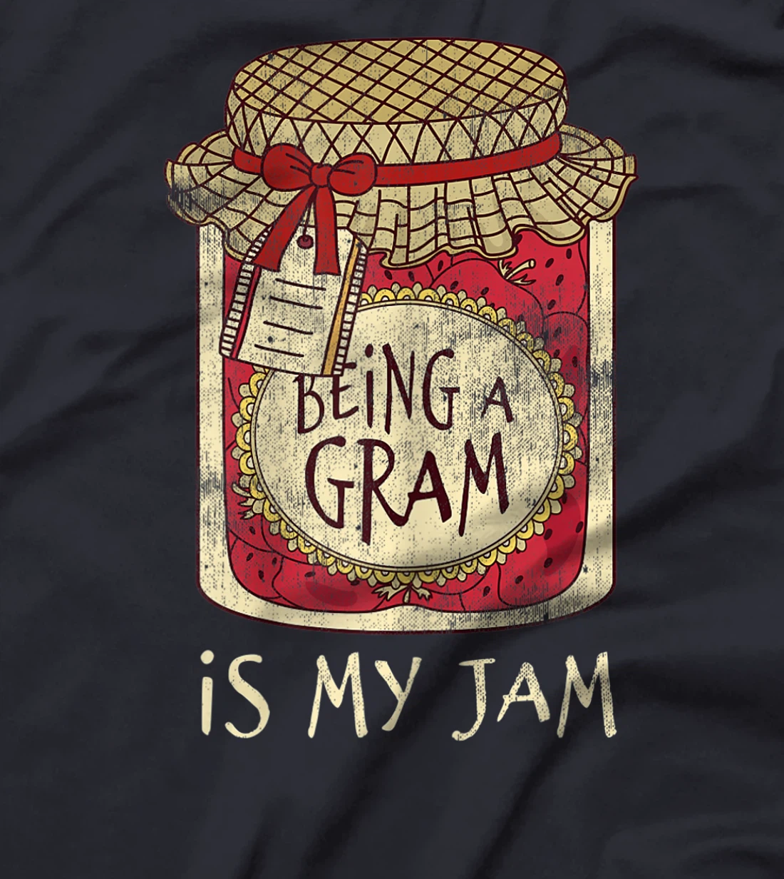 Womens Fun Grandma Gifts Cute & Funny Being A Gram Quote T-Shirt