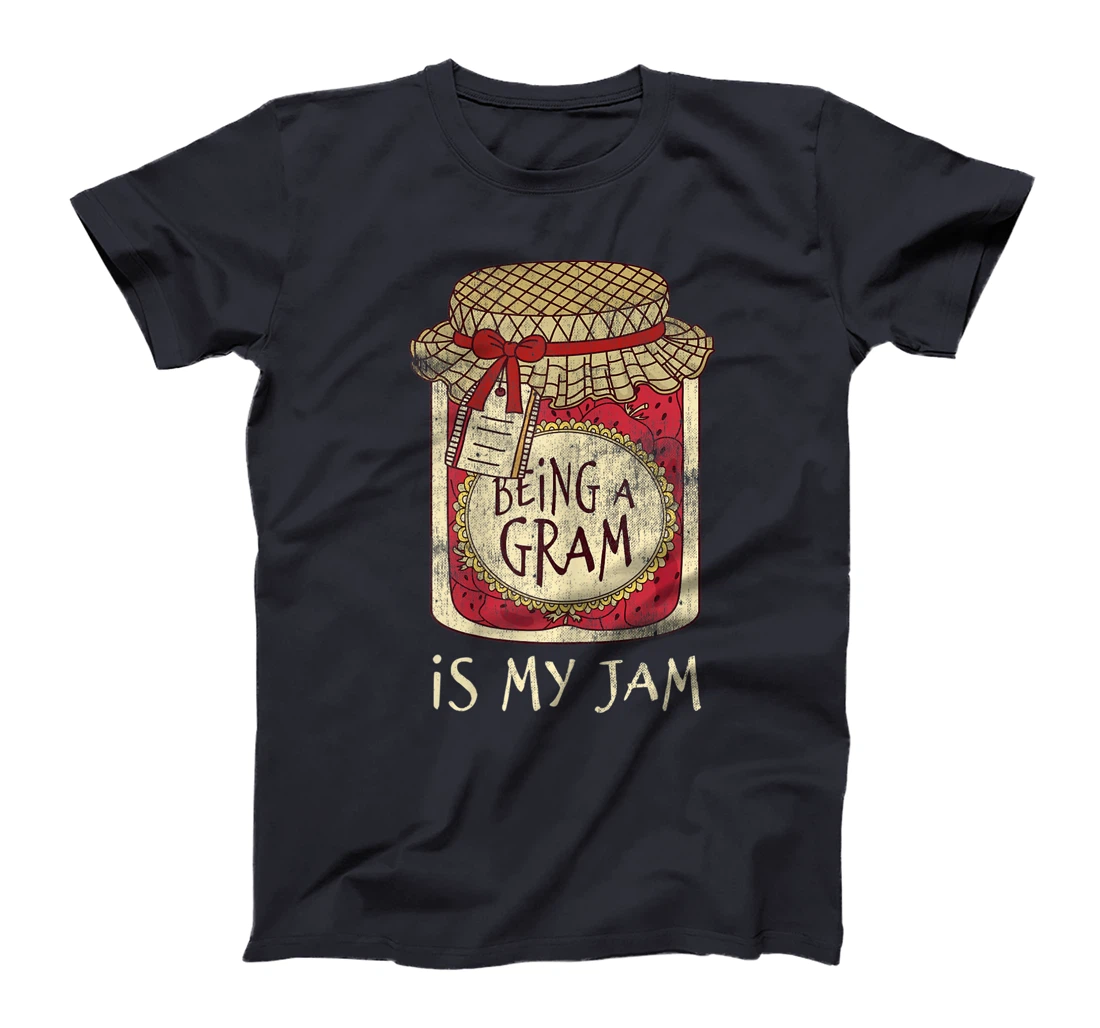 Womens Fun Grandma Gifts Cute & Funny Being A Gram Quote T-Shirt