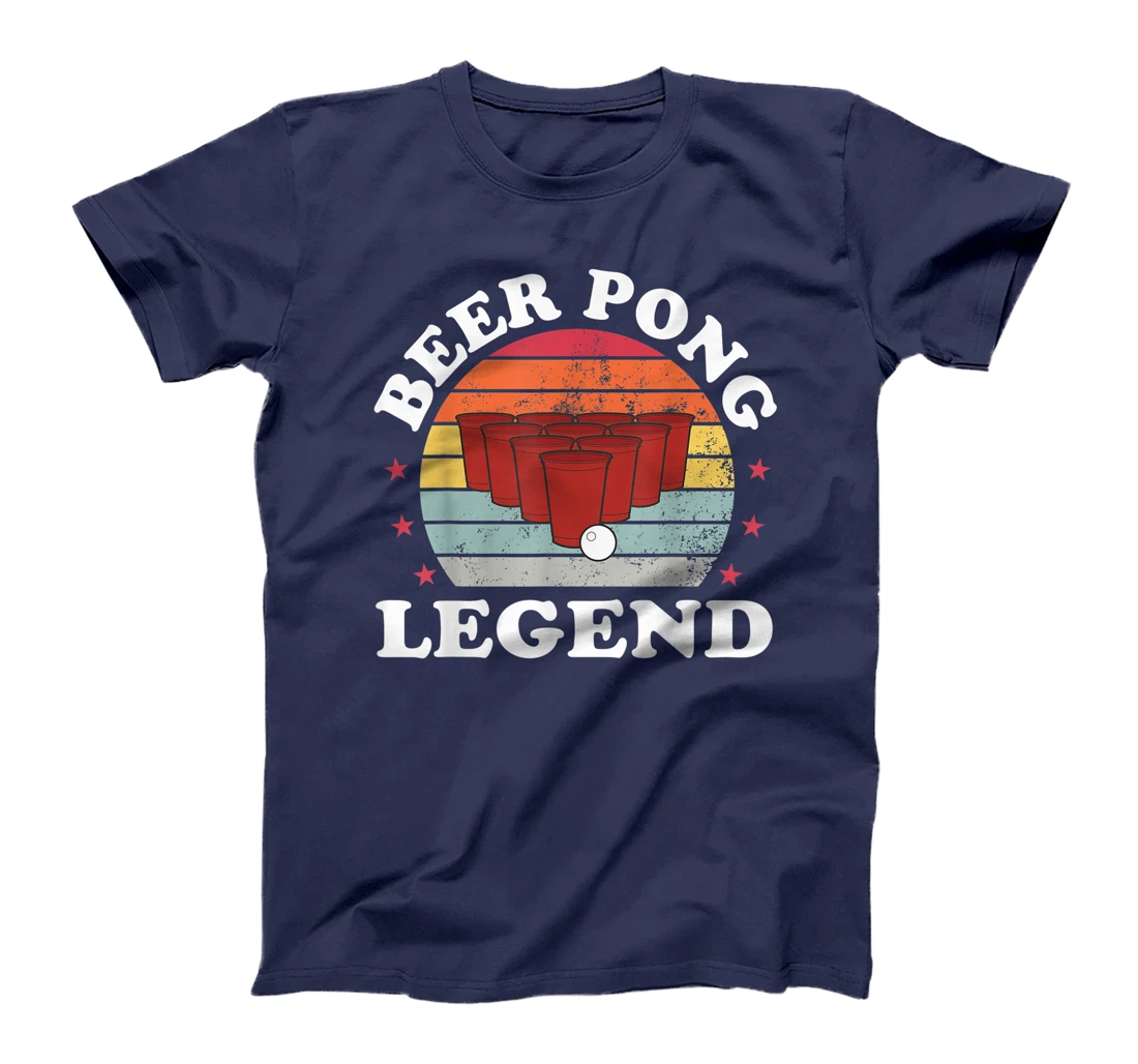 Beer Pong Legend Funny Beer Pong Games Lover Drinking Gift T-Shirt