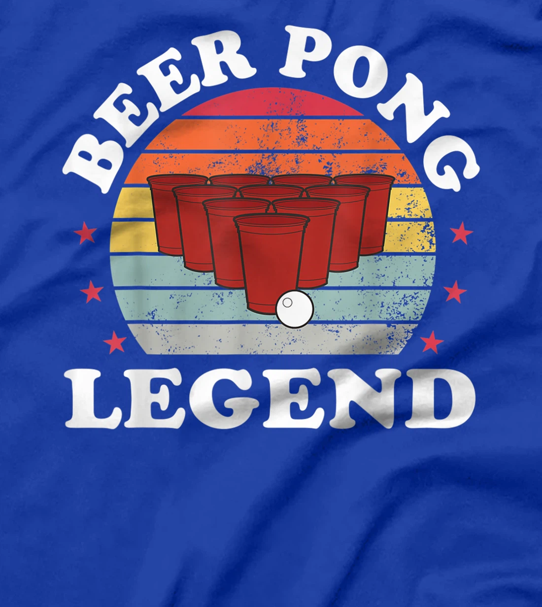 Beer Pong Legend Funny Beer Pong Games Lover Drinking Gift T-Shirt