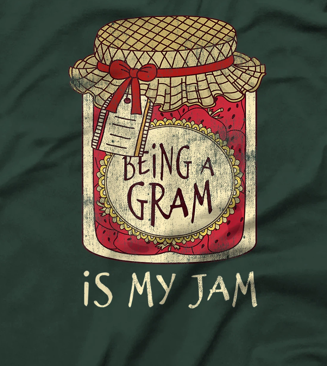 Womens Fun Grandma Gifts Cute & Funny Being A Gram Quote T-Shirt