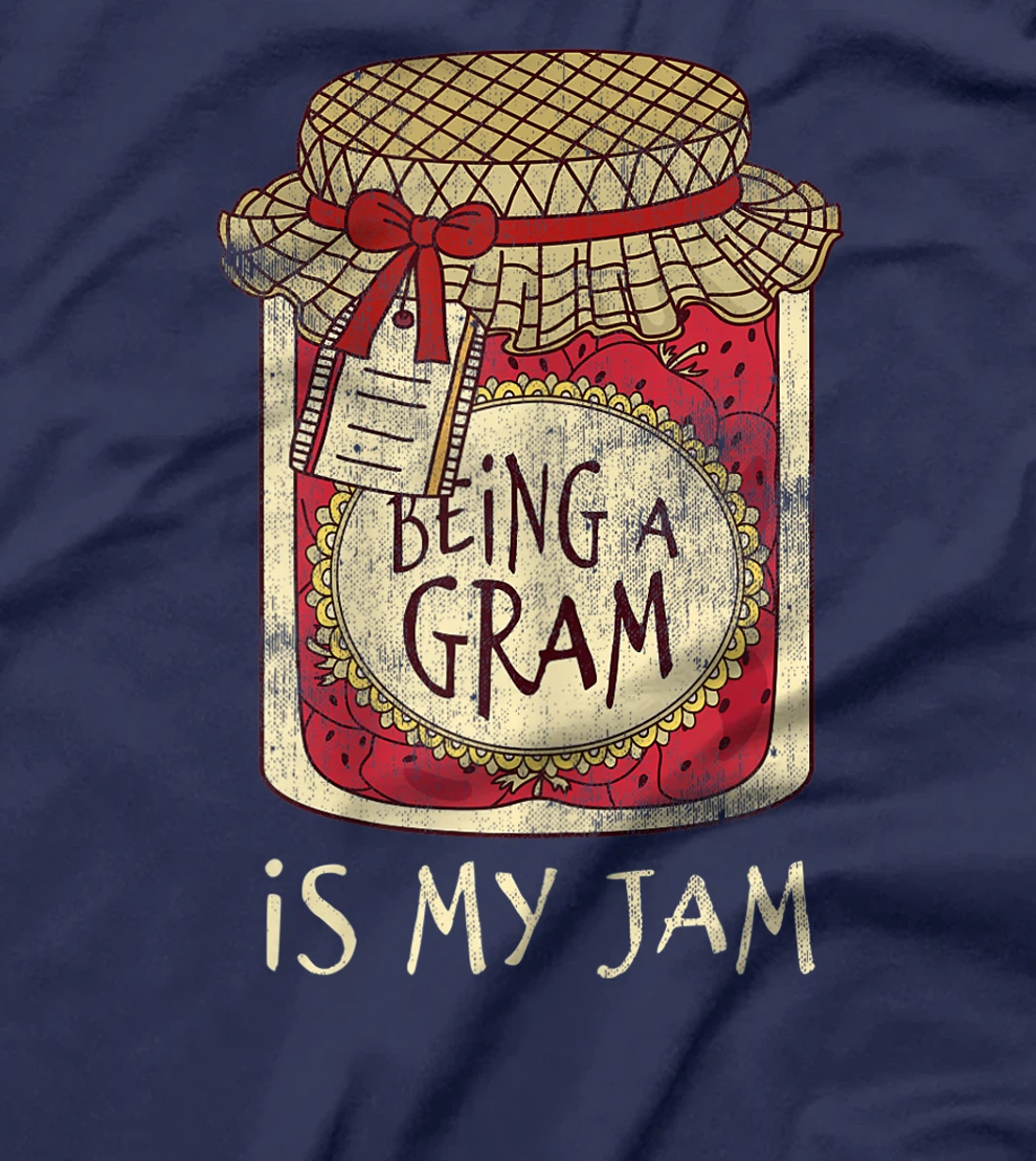 Womens Fun Grandma Gifts Cute & Funny Being A Gram Quote T-Shirt