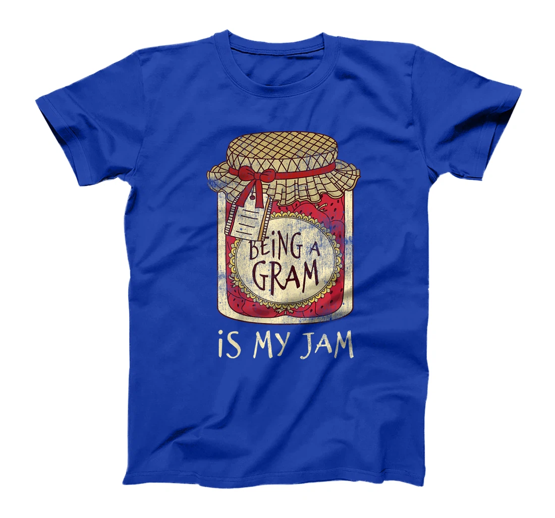 Womens Fun Grandma Gifts Cute & Funny Being A Gram Quote T-Shirt