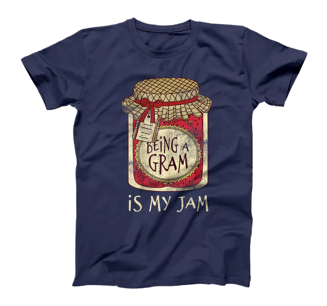 Womens Fun Grandma Gifts Cute & Funny Being A Gram Quote T-Shirt