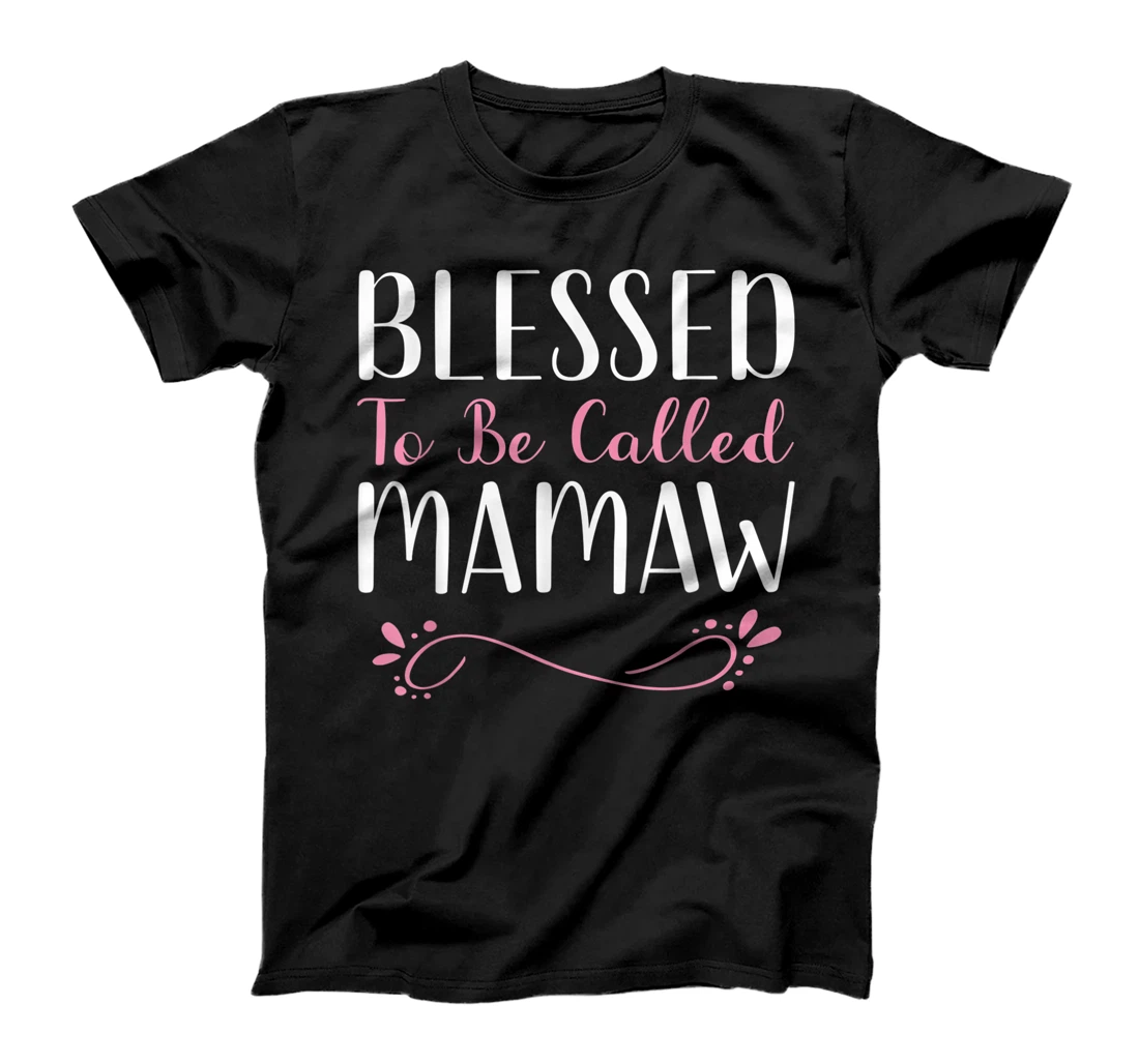 Blessed To Be Called Mamaw Cute Cool T-Shirt