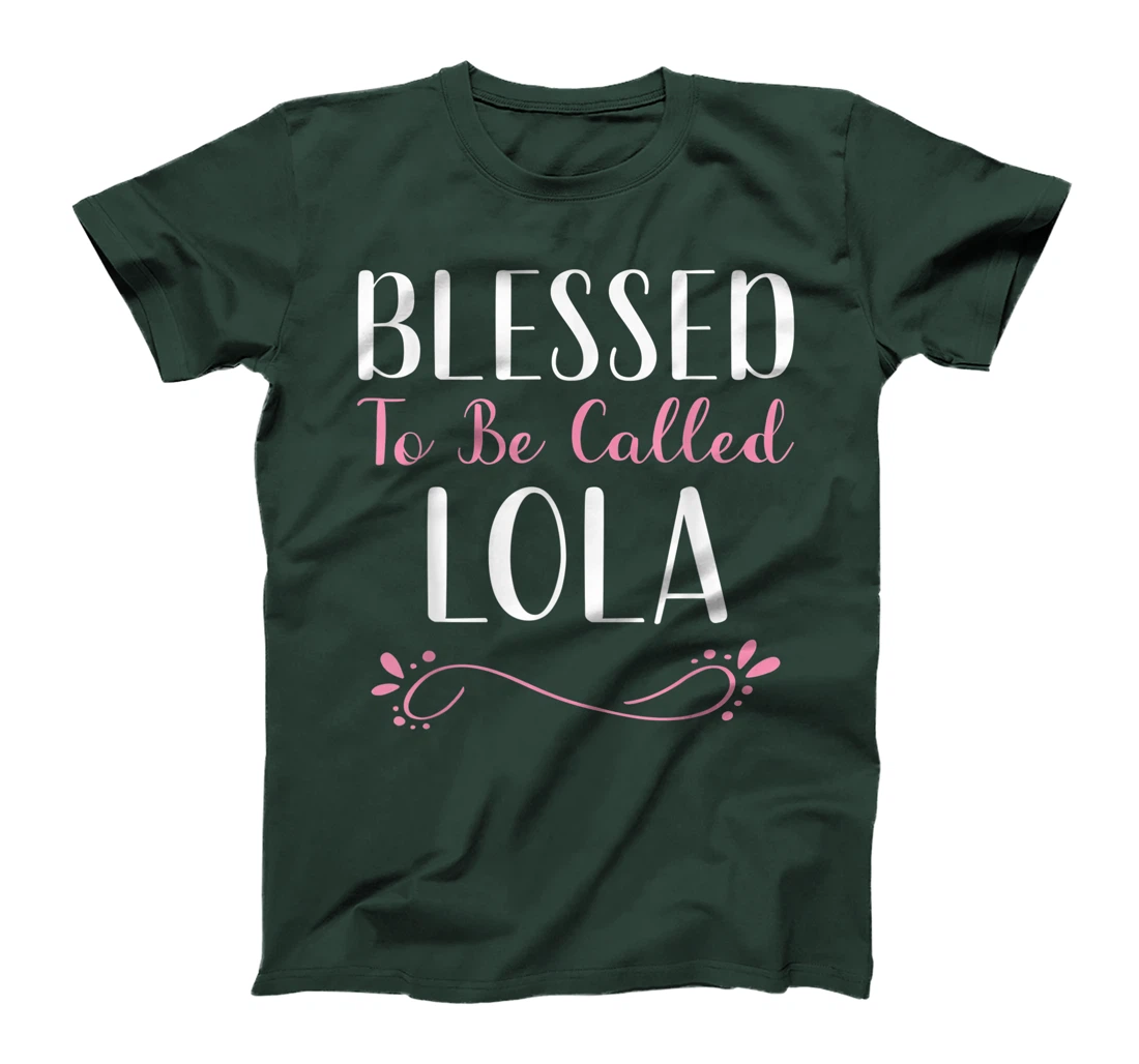 Blessed To Be Called Lola Cute Cool T-Shirt