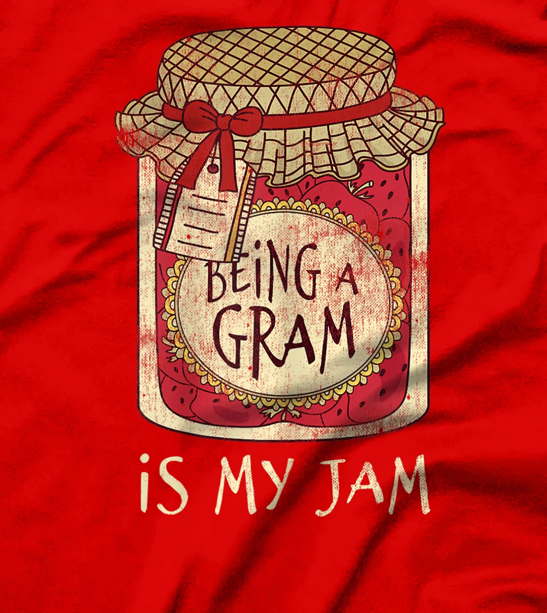 Womens Fun Grandma Gifts Cute & Funny Being A Gram Quote T-Shirt