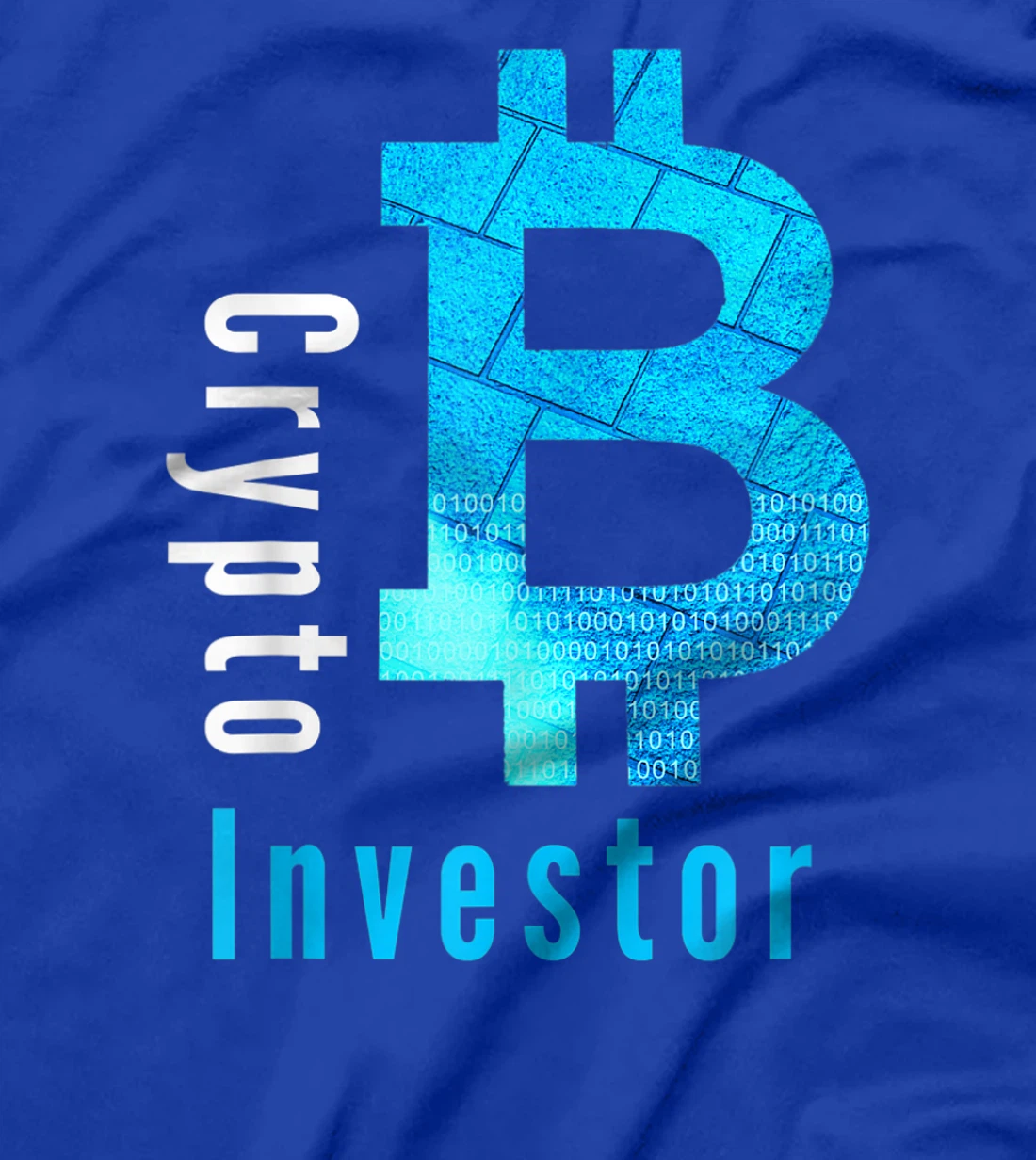 Crypto Investor Bitcoin Blockchain Cryptocurrency BTC DeFi T-Shirt