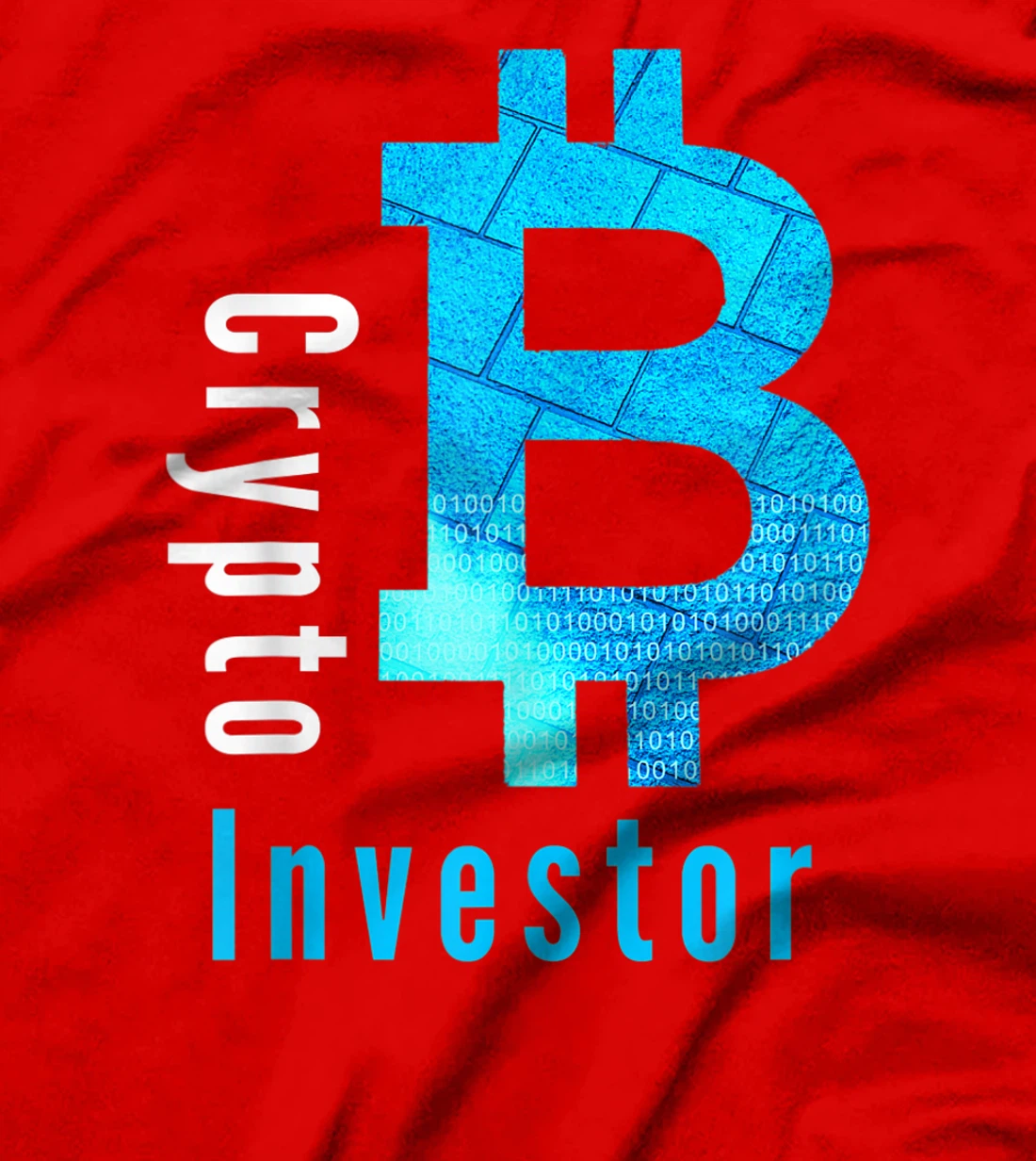Crypto Investor Bitcoin Blockchain Cryptocurrency BTC DeFi T-Shirt