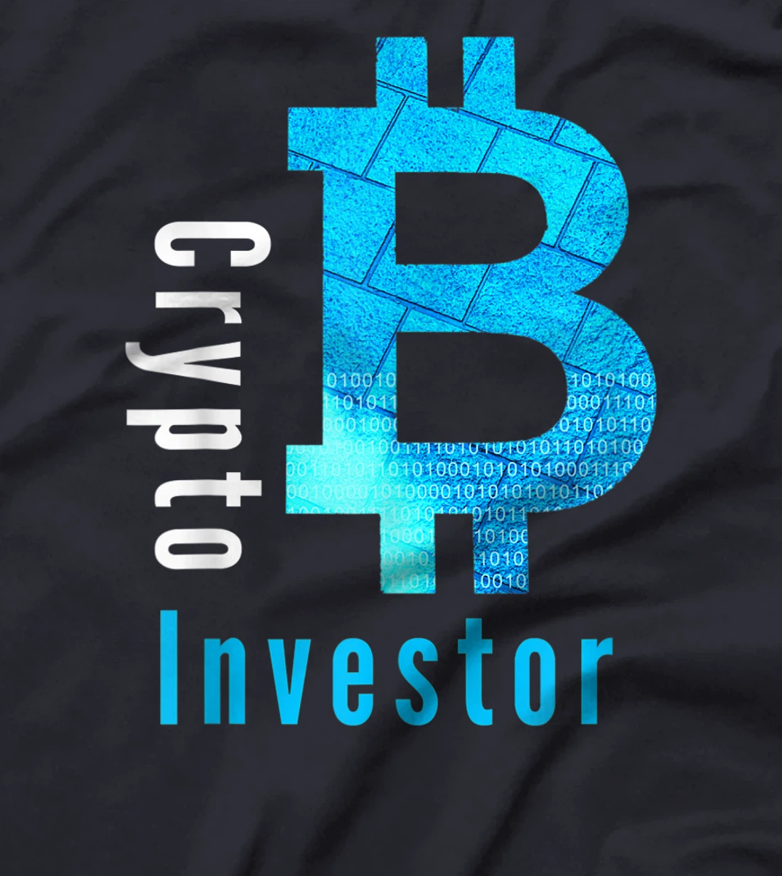 Crypto Investor Bitcoin Blockchain Cryptocurrency BTC DeFi T-Shirt