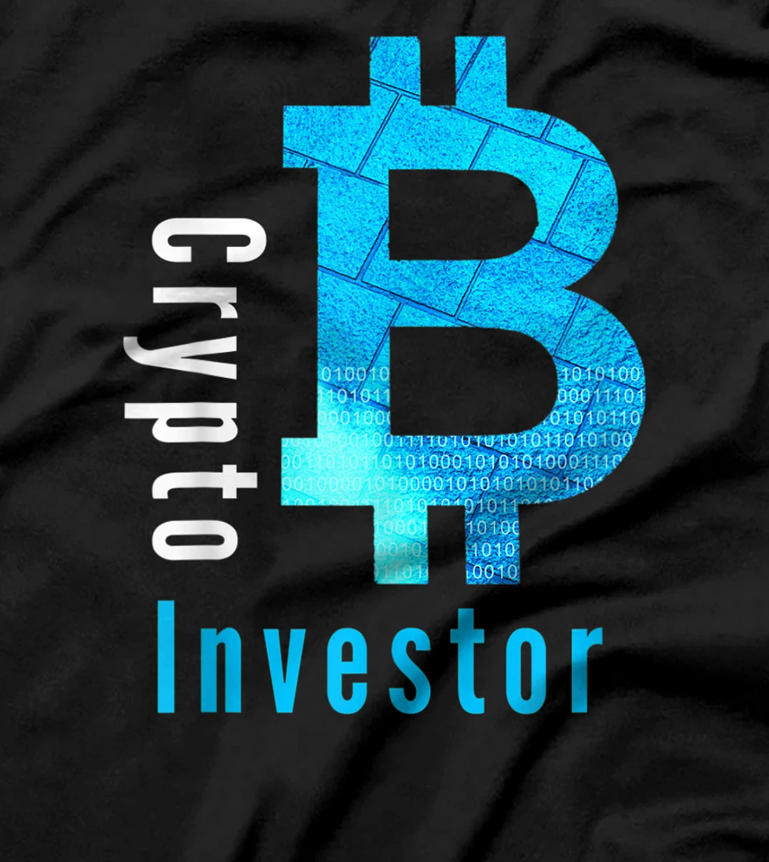 Crypto Investor Bitcoin Blockchain Cryptocurrency BTC DeFi T-Shirt