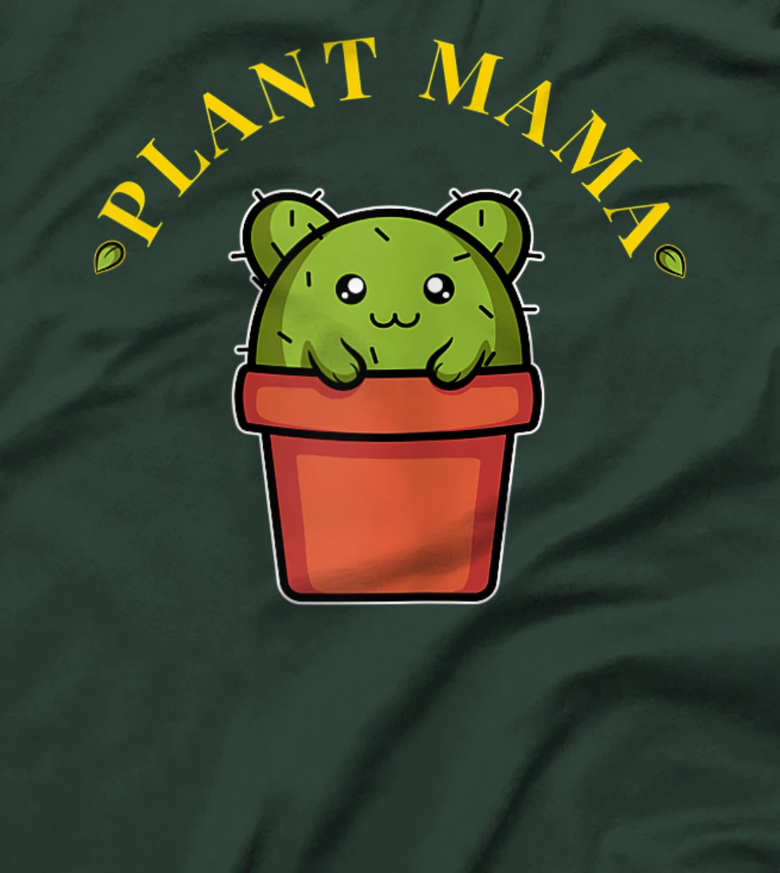 Womens Plant Mama Garden Lover Gardening Cactus T-Shirt