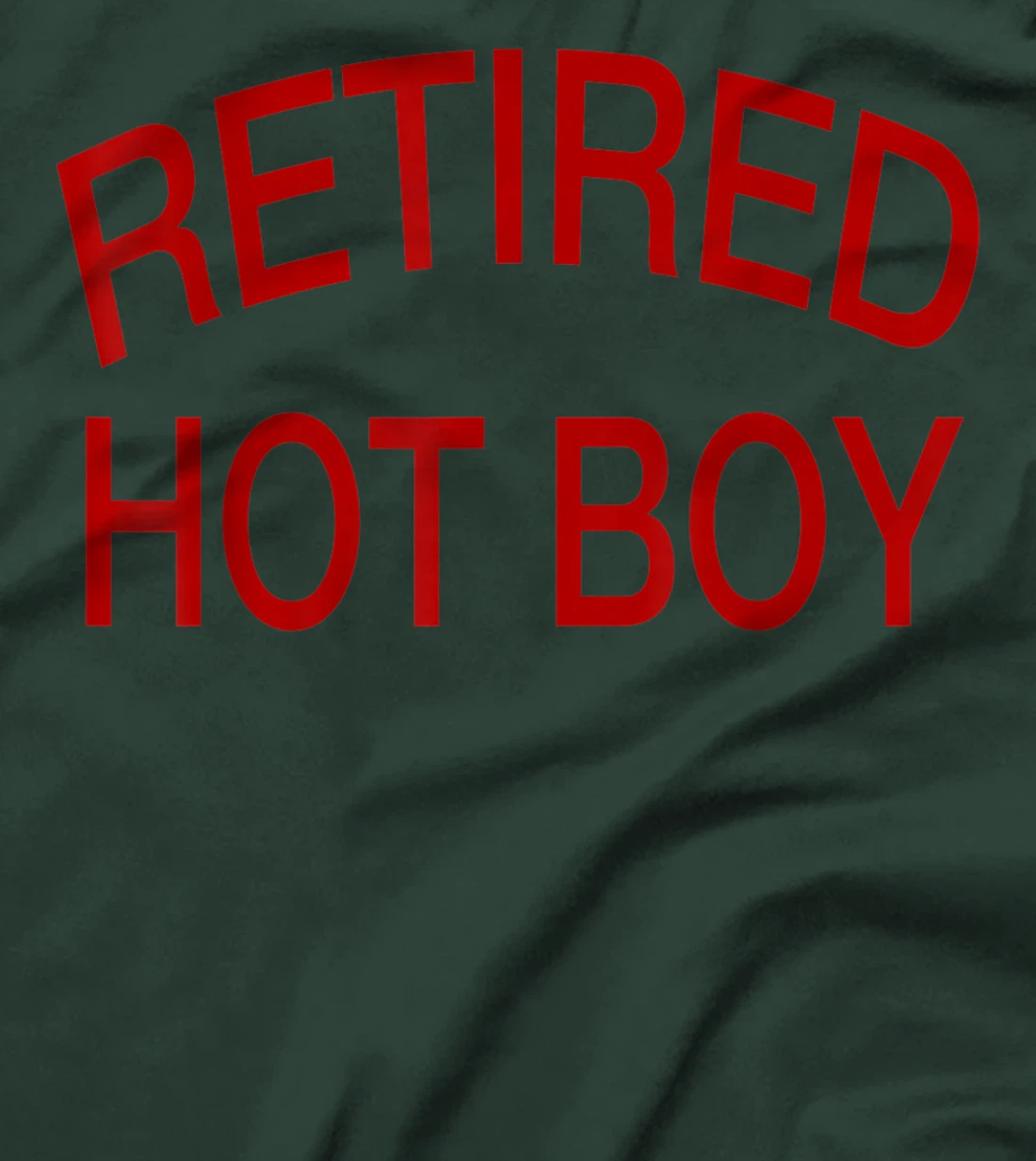 Retired Hot Boy Funny Couple T-Shirt