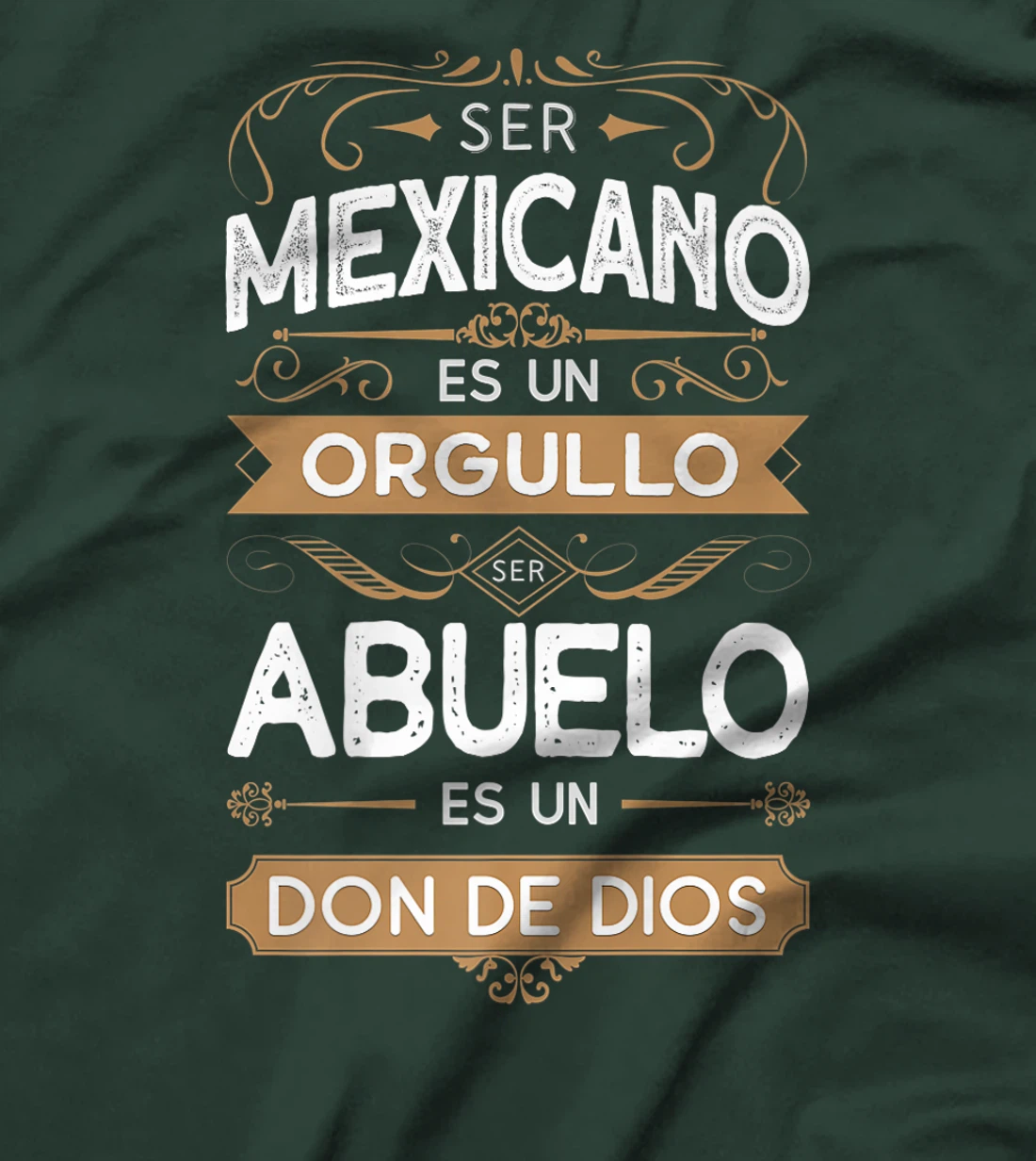 Mens Ser Mexicano es Un Orgullo Ser Abuelo es un Don de Dios Premium T-Shirt