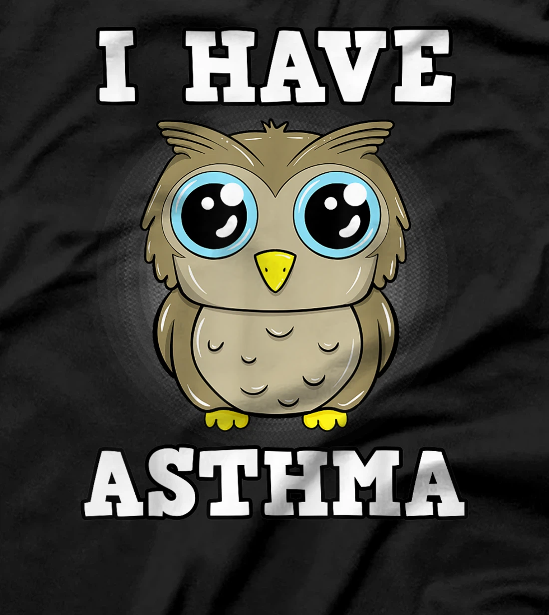 Asthma Inhaler Asthmatic Gray Ribbon Allergic Rhinitis Gift T-Shirt