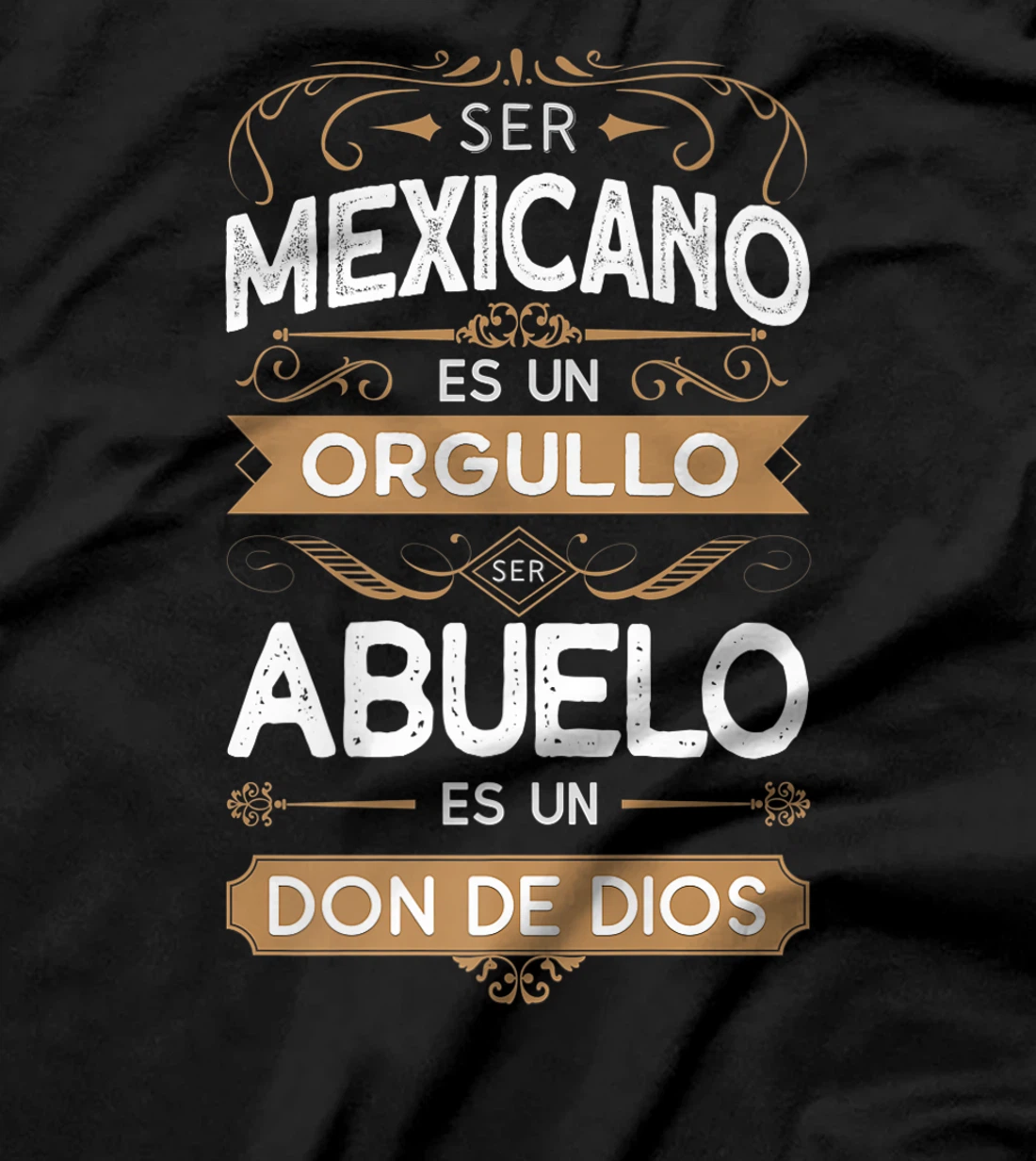 Mens Ser Mexicano es Un Orgullo Ser Abuelo es un Don de Dios Premium T-Shirt