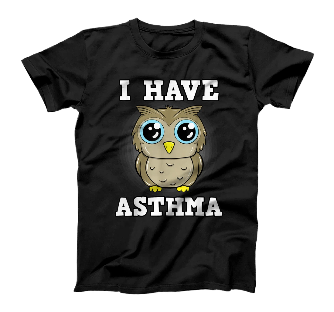 Asthma Inhaler Asthmatic Gray Ribbon Allergic Rhinitis Gift T-Shirt