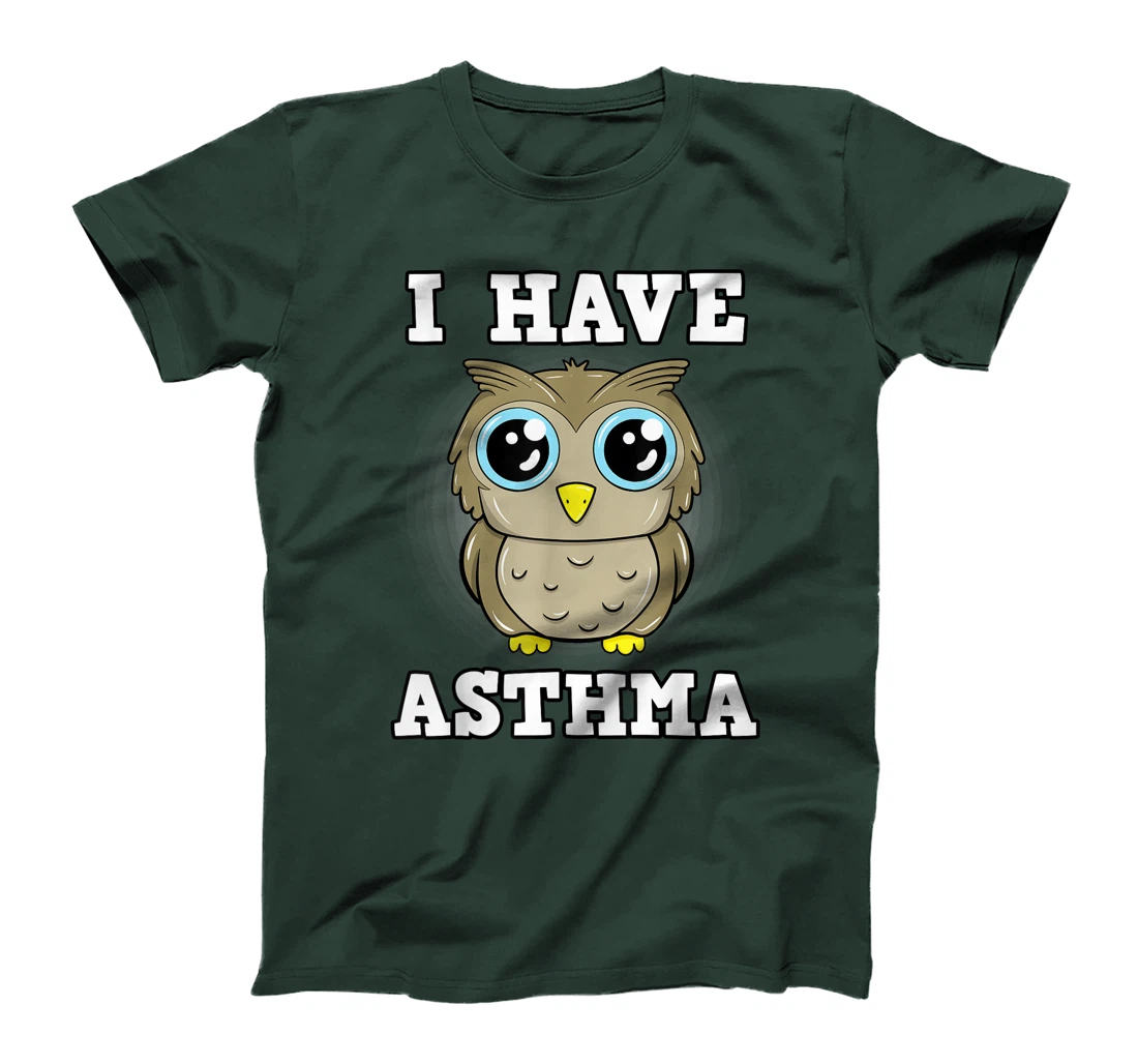 Asthma Inhaler Asthmatic Gray Ribbon Allergic Rhinitis Gift T-Shirt