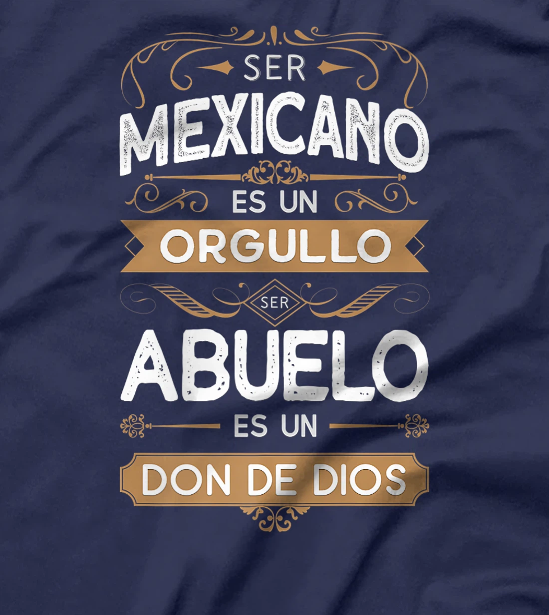 Mens Ser Mexicano es Un Orgullo Ser Abuelo es un Don de Dios Premium T-Shirt