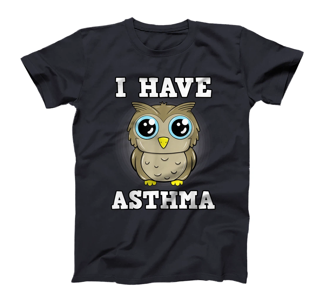 Asthma Inhaler Asthmatic Gray Ribbon Allergic Rhinitis Gift T-Shirt