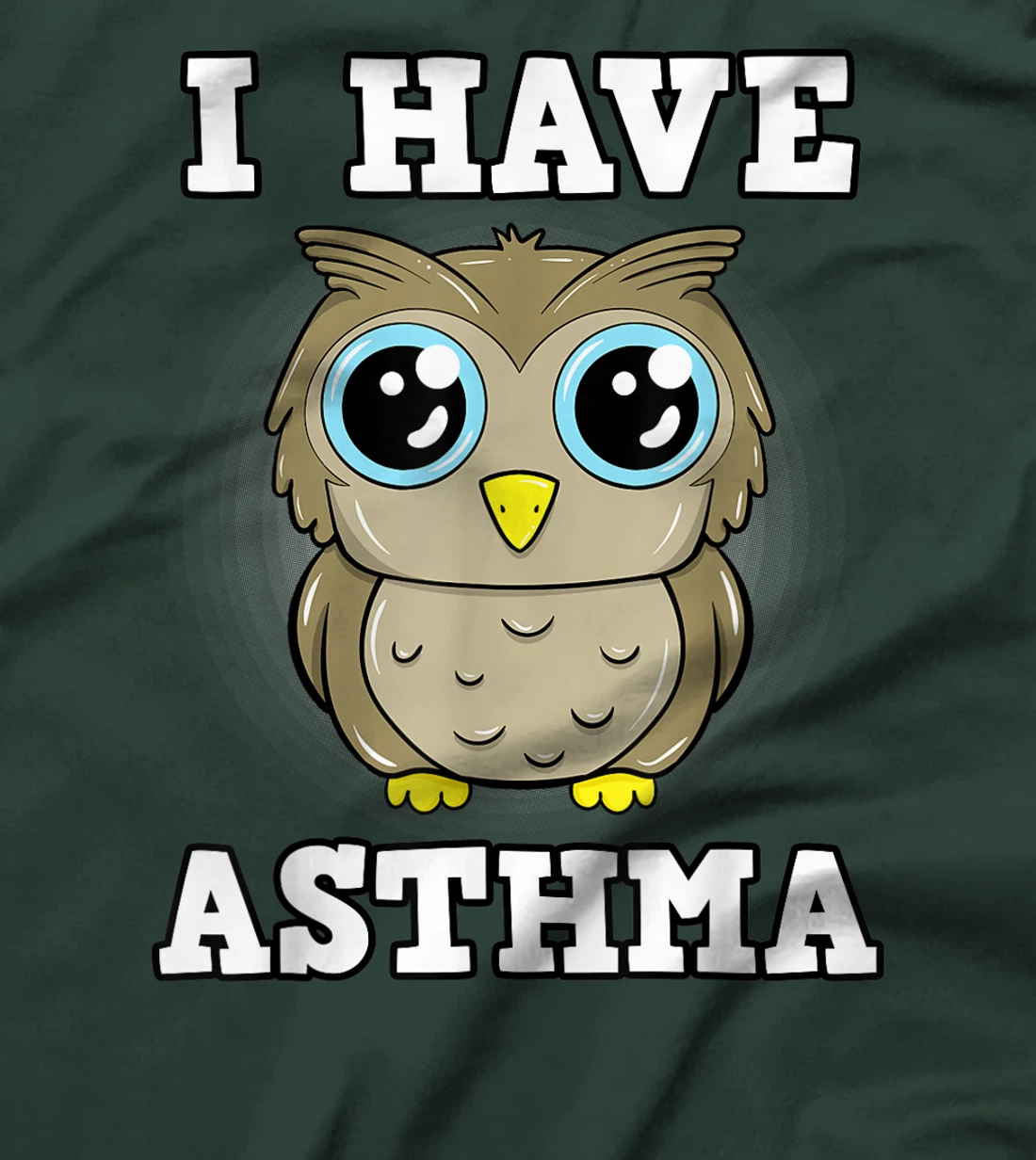 Asthma Inhaler Asthmatic Gray Ribbon Allergic Rhinitis Gift T-Shirt