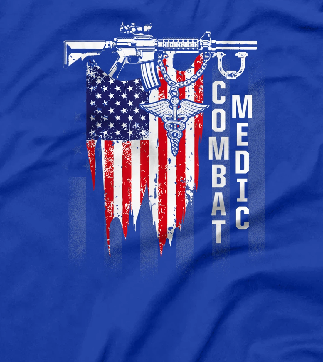 Combat Medic Instructing USA American Military T-Shirt