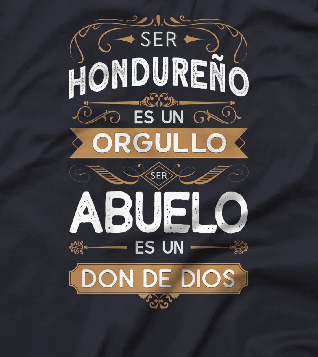 Mens Ser Hondureño es Un Orgullo Ser Abuelo es un Don de Dios Premium T-Shirt