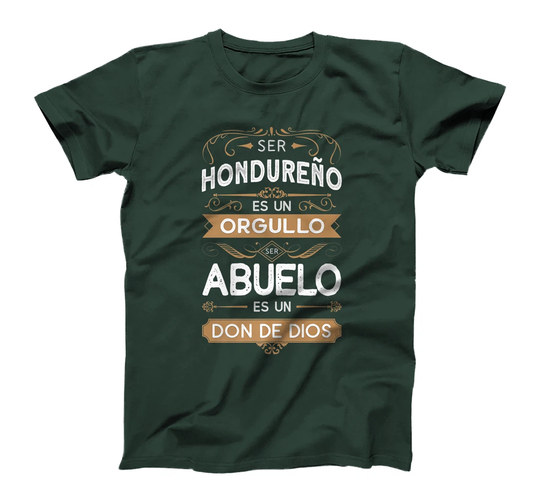 Mens Ser Hondureño es Un Orgullo Ser Abuelo es un Don de Dios Premium T-Shirt