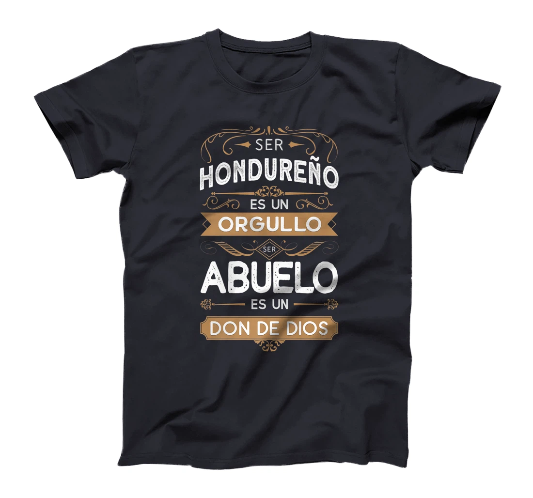 Mens Ser Hondureño es Un Orgullo Ser Abuelo es un Don de Dios Premium T-Shirt