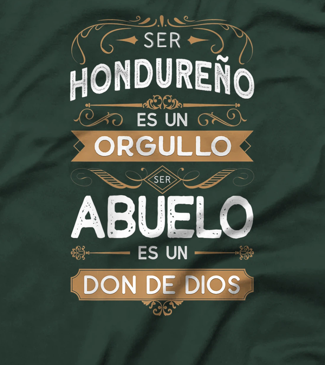 Mens Ser Hondureño es Un Orgullo Ser Abuelo es un Don de Dios Premium T-Shirt