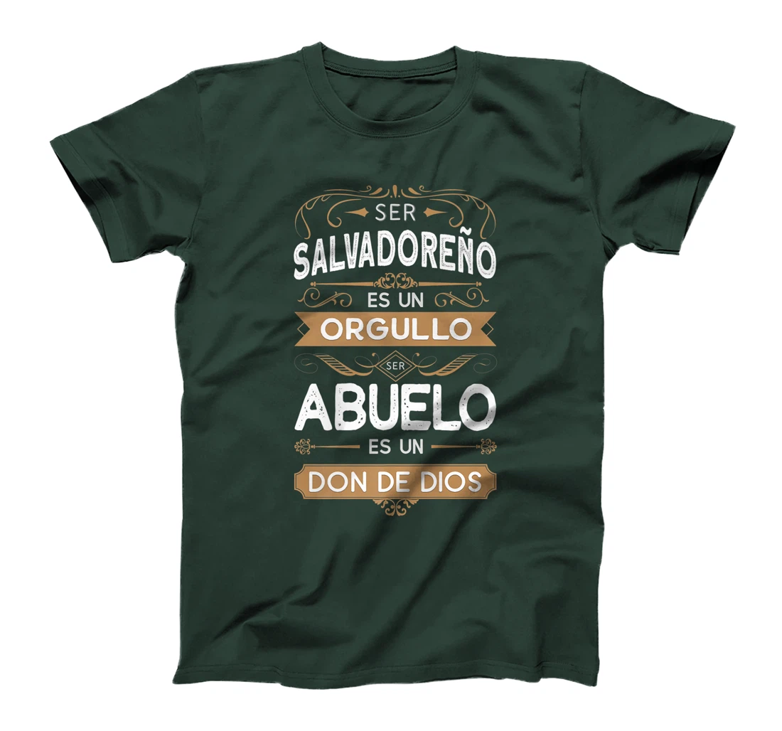 Mens Ser Salvadoreño es Un Orgullo Ser Abuelo es un Don de Dios Premium T-Shirt
