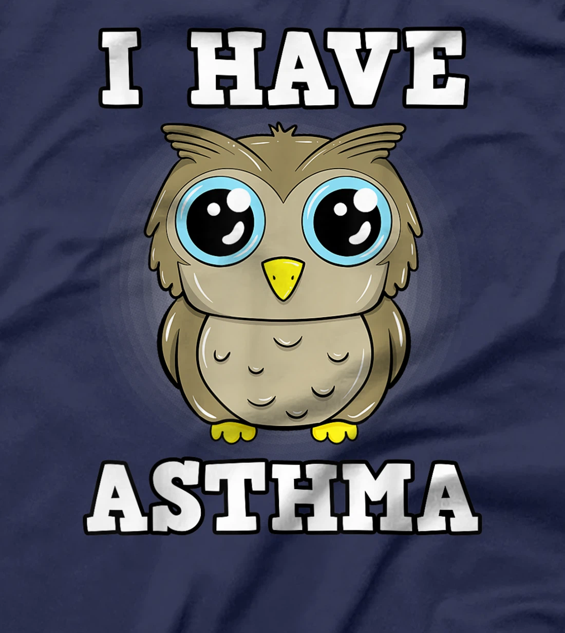 Asthma Inhaler Asthmatic Gray Ribbon Allergic Rhinitis Gift T-Shirt
