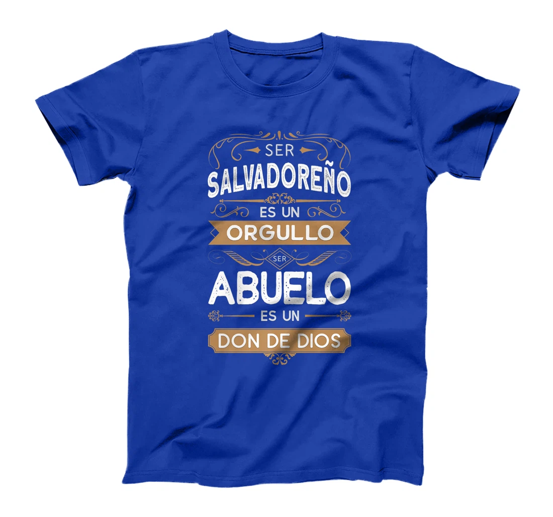 Mens Ser Salvadoreño es Un Orgullo Ser Abuelo es un Don de Dios Premium T-Shirt