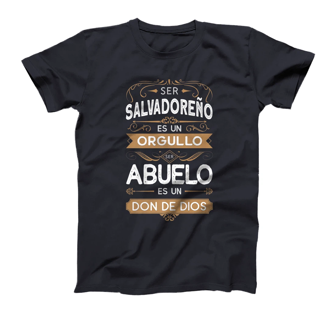 Mens Ser Salvadoreño es Un Orgullo Ser Abuelo es un Don de Dios Premium T-Shirt