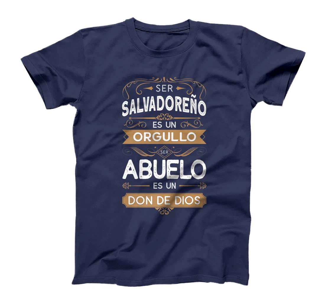 Mens Ser Salvadoreño es Un Orgullo Ser Abuelo es un Don de Dios Premium T-Shirt