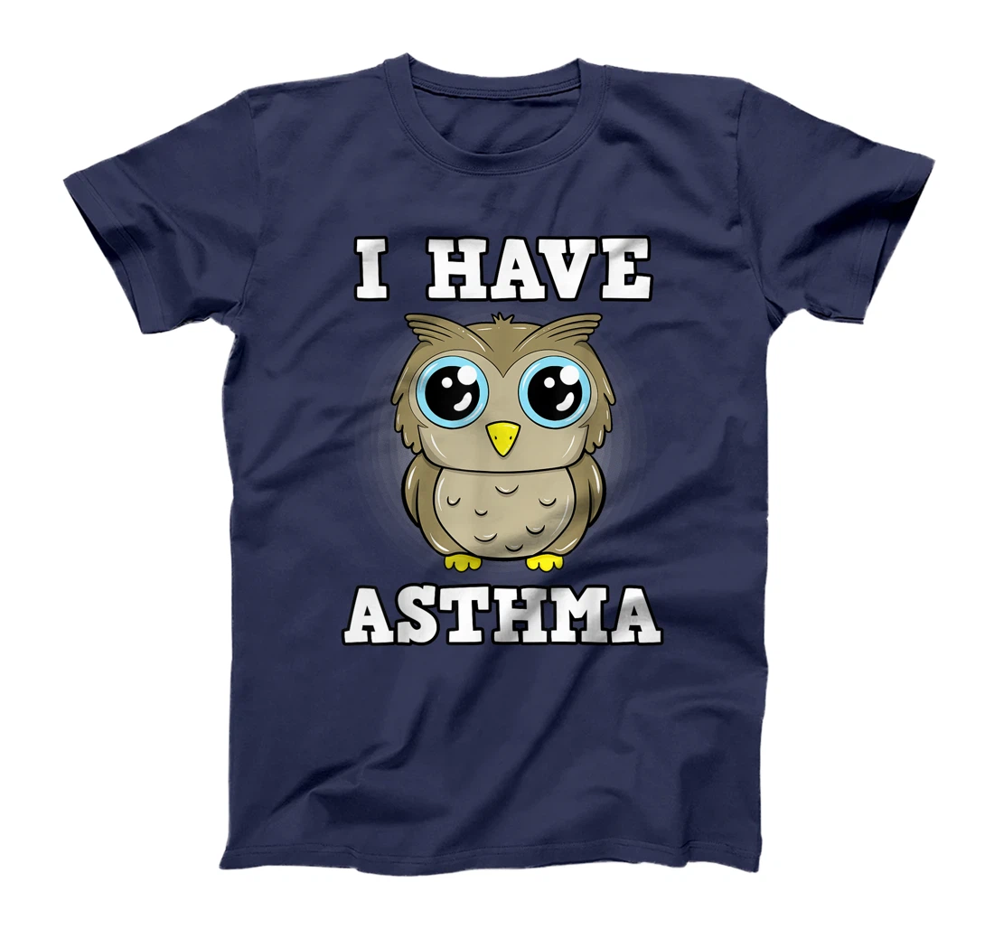 Asthma Inhaler Asthmatic Gray Ribbon Allergic Rhinitis Gift T-Shirt