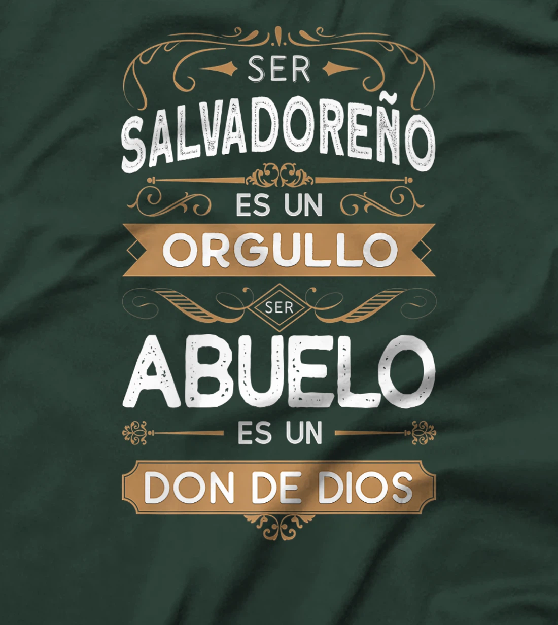 Mens Ser Salvadoreño es Un Orgullo Ser Abuelo es un Don de Dios Premium T-Shirt