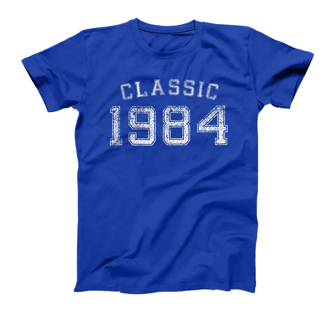 Vintage and classic 1984 birth year. Retro style T-Shirt