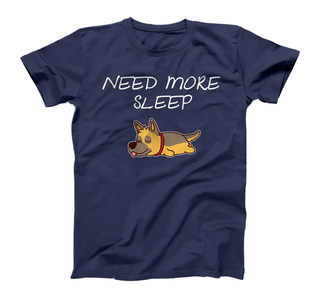 German Shepherd Puppy Need more Sleep Pajama for Bedtime T-Shirt