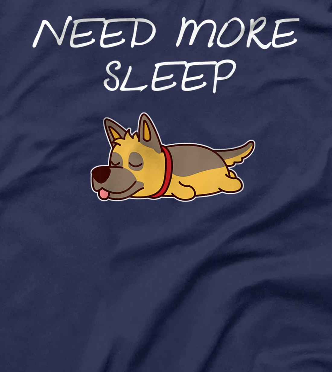 German Shepherd Puppy Need more Sleep Pajama for Bedtime T-Shirt