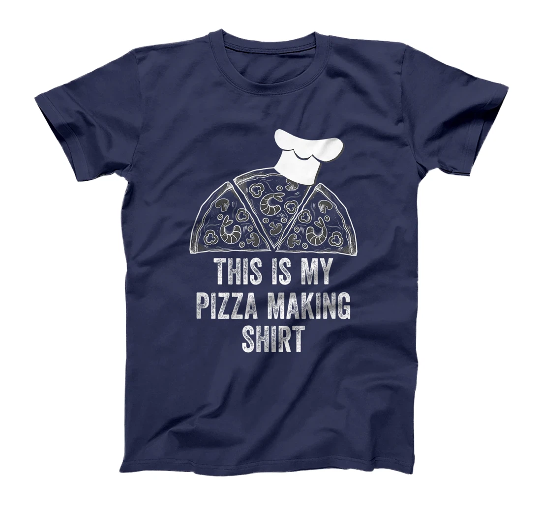 Vintage This Is My Pizza Making Shirt Funny Pizza Chef Gifts T-Shirt